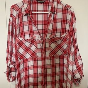 Express Boyfriend Style Flannel